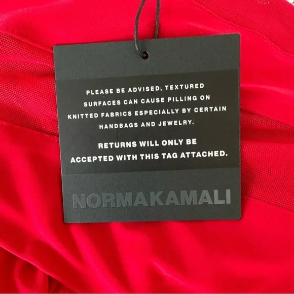 Norma Kamali Spliced Dress Fishtail Gown - Picture 10 of 16